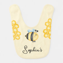 Süße gelbe Sommer-Bienen-Babylatz