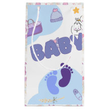 Süße Geschenktasche für Baby Shower