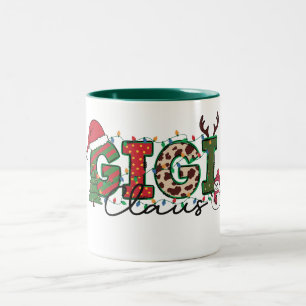 Süße Gigi Claus Zweifarbige Tasse