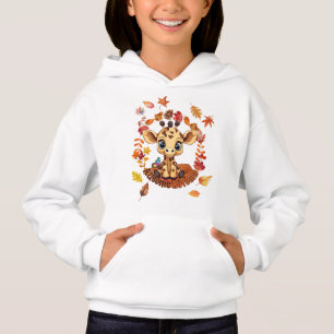 Süße Giraffe „Autismus Tolles Herbst“ Hoodie