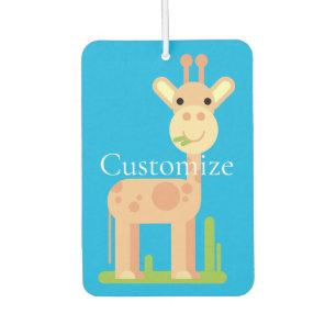 Süße Giraffe beim Fressen Thunder_Cove Autolufterfrischer