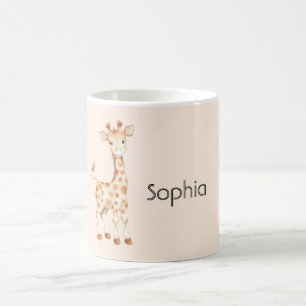 Süße Giraffe Kaffeetasse