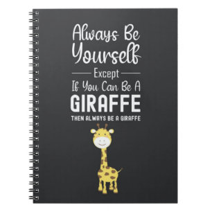 Süße Giraffe Liebhaber Geschenke Tiere Lustiger Hu Notizblock