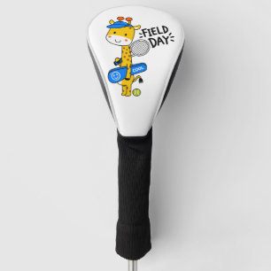 Süße Giraffe Tennis Field Day – Lustige Sportfigur Golf Headcover