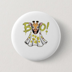 Süße Giraffen-Geisterkostüm mit BOO! Klassisches T Button