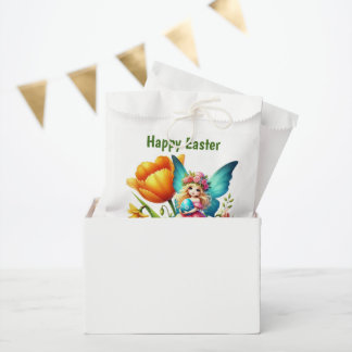 Süße glückliche Osterfee Geschenktütchen