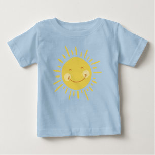Süße glückliche Sonne  Baby T-shirt