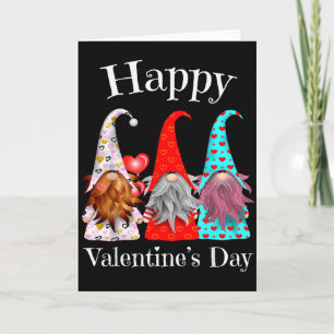 Süße Gnome Valentinsgeschenk Paar passend _1  Karte