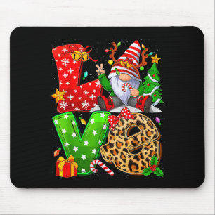 Süße Gnomfamilie Weihnachten für Frauen Männer - L Mousepad