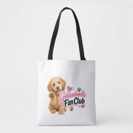 Süße Goldendoodle-Fan-Club-Tasche Tasche