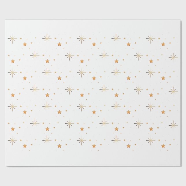 Süße Good Vibes Geschenkpapier (Flach)