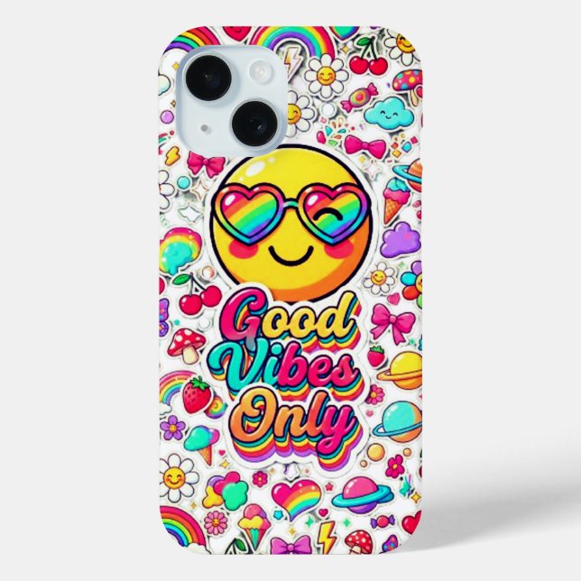 Süße Good Vibes Handyhülle Case-Mate iPhone Hülle (Rückseite)
