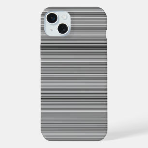 Süße graue Streifen iPhone 15 Plus Hülle