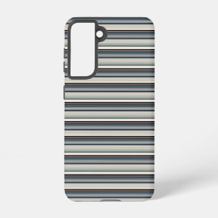 Süße graue weiße Streifen Samsung Galaxy Hülle