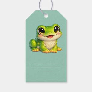 Süße großäugige Frosch Kawaii Tier Design Geschenkanhänger