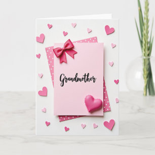 Süße Großmutterkarte Karte