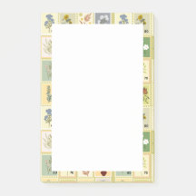 Süße Grüntöne-Stempel Botanische Kunst