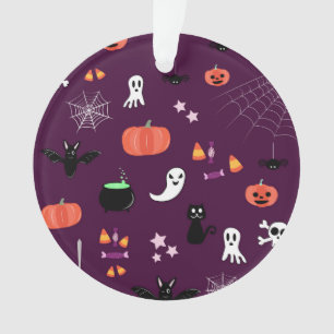 Süße Gruselige Halloween-Kunst Ornament