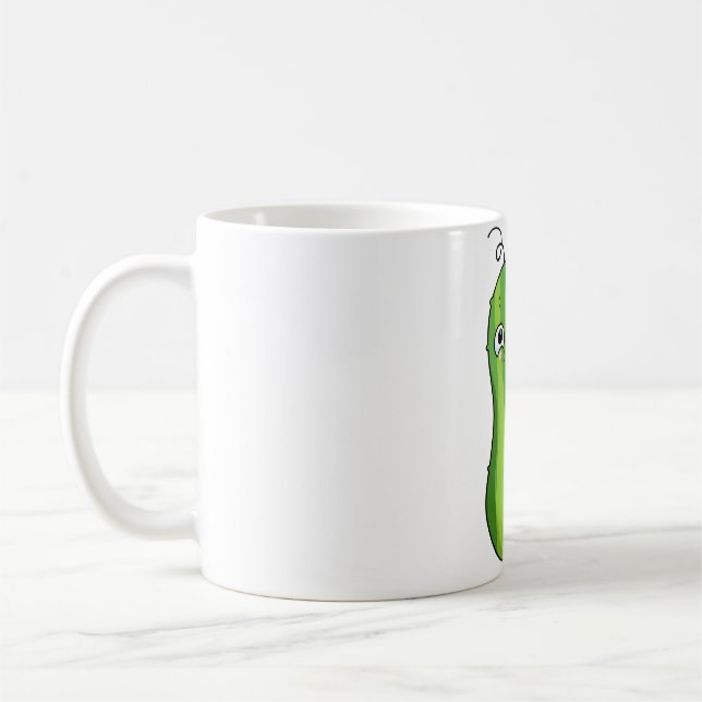 Süße Gurke Kaffeetasse (Links)
