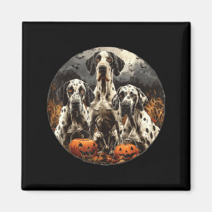 Süße Halloween Doggen Gruselpumpkin Magnet