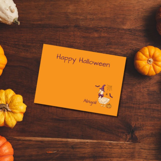 Süße Halloween-Gans Post-it Klebezettel (Von Creator hochgeladen)