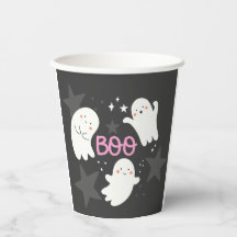 Süße Halloween-Geister BOO