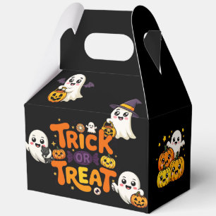 Süße Halloween-Geister-Trick-or-Treat-Giebelbox Geschenkschachtel