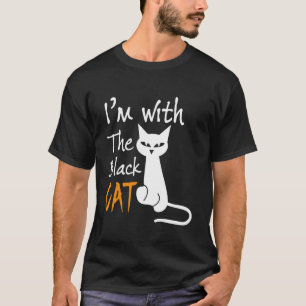 Süße Halloween-Katzenliebhaber - Humor mit schwarz T-Shirt