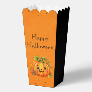Süße Halloween-Kürbis-Popcorn-Geschenkbox Geschenkschachtel
