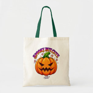 Süße Halloween-Kürbis-Tasche Gruselig aber süß Tragetasche