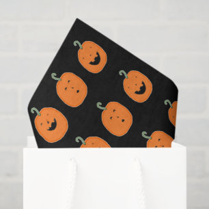 Süße Halloween-Kürbisse Seidenpapier