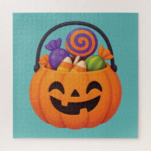 Süße Halloween-Leckereien Cartoon-Illustration