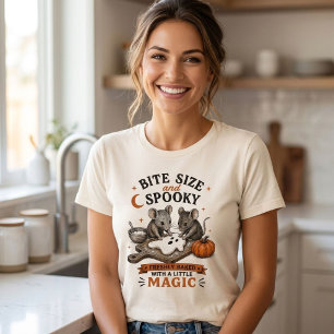 Süße Halloween-Mäuse beim Backen Bissgröße und G Tri-Blend Shirt
