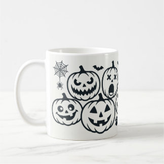 Süße Halloween-Spruch Kaffeetasse