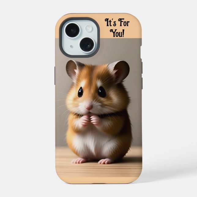 Süße Hamster iPhone / iPad Hülle iPhone 15 Hülle (Rückseite)