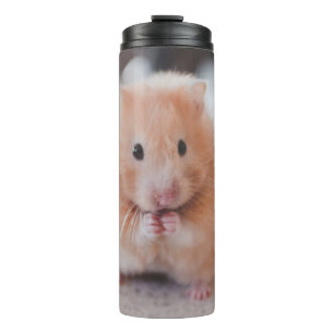 Süße Hamster Lieben Tiere Thermosbecher
