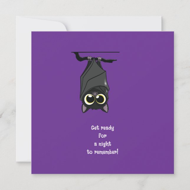 Süße hängende Fledermaus  (Vorderseite)