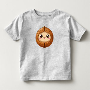 🌰 Süße Haselnuss-Cartoonfigur für Kinder Lustiger Kleinkind T-shirt