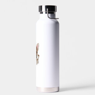 Süße Hasen Kaninchen Gesicht Leopard Coquette Bril Trinkflasche