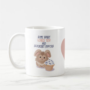 Süße Hasen-Tasse - Irgendein Hase liebt dich Kaffeetasse