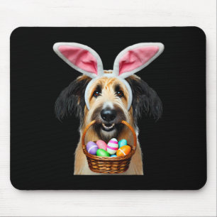 Süße Hasenohren Berger Picard Hund Ostereier-Suche Mousepad