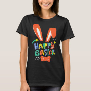 Süße Hasenohren Frohe Ostern Krawatte Stirnband Os T-Shirt
