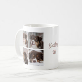Süße Haustier-Hund-Individuelle 8-Foto-Collage Kaffeetasse