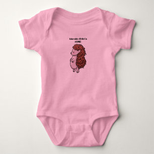 Süße Hegdity Igel Baby Onesie T-Shirt Strampler