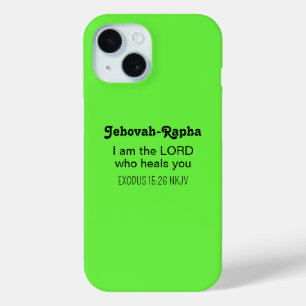 Süße heilende Bibelvers Limegrün Christlich Case-Mate iPhone Hülle