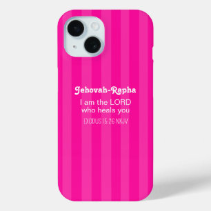 Süße Heilungsbibelvers-Verspiegelung Rosa Christli Case-Mate iPhone Hülle