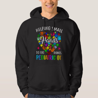 Süße helfende kleine Hände ET Pädiatrische Ergothe Hoodie