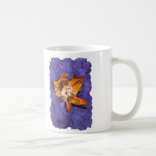 Süße Herbst-Regen-Fee-Tasse Kaffeetasse