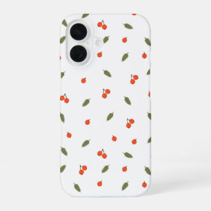 Süße Herbstbeeren Minimalistischer Botanischer Sti iPhone 16 Hülle