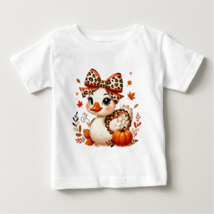 Süße Herbstgans Baby T-shirt